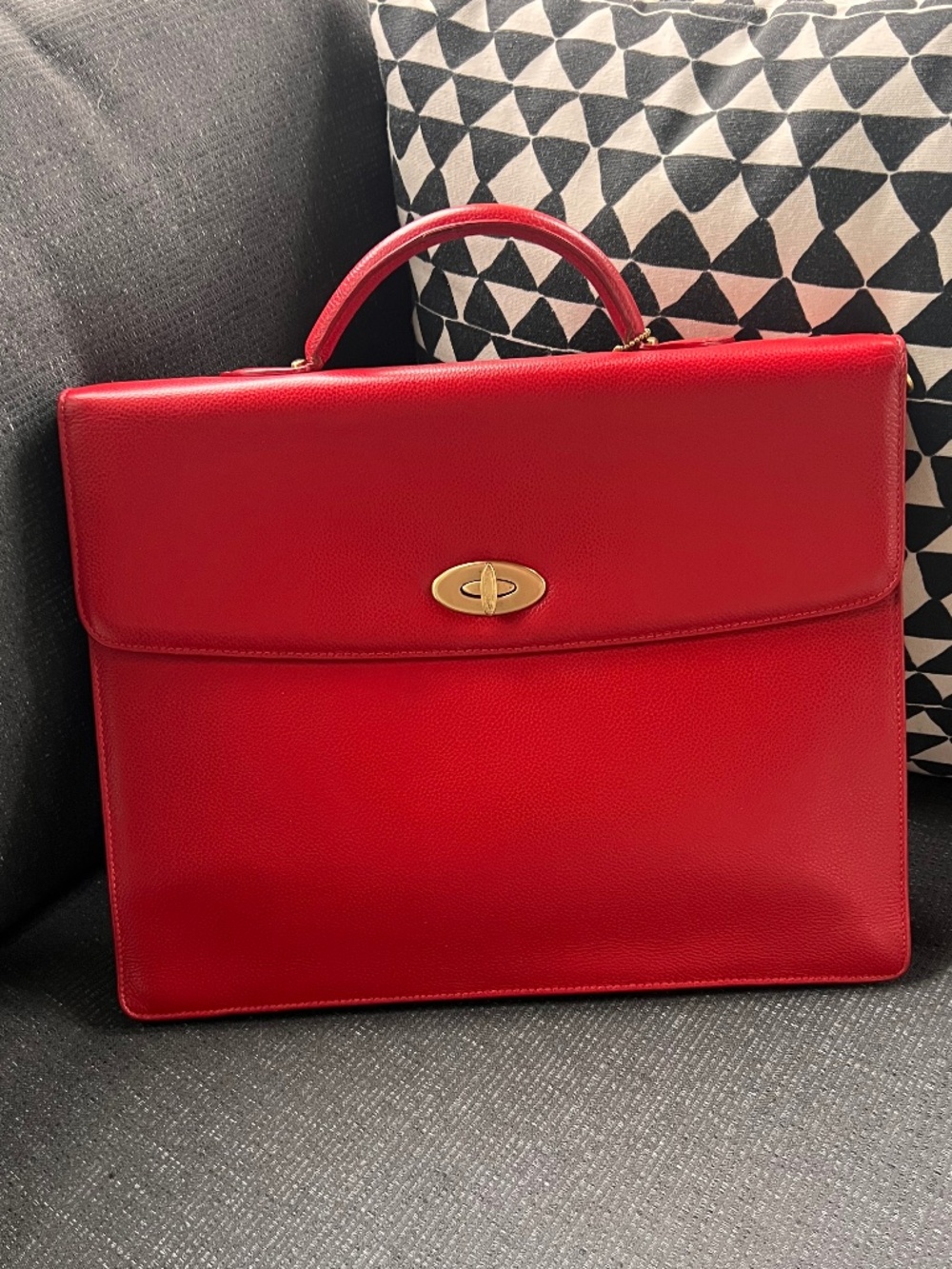 Vintage Coach Madison Drake Brief